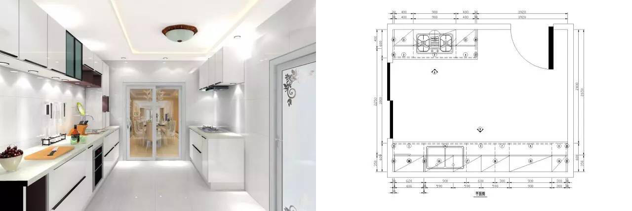 QUEENSWOOD kitchen cabinet for a customer from Senegal. Classic high glossy white and black, this full of the beauty of modern. Using waterproof plywood as body, it's stronger and useful than MDF. What's more, the plates reach E1 level, which is safer for you and your family.