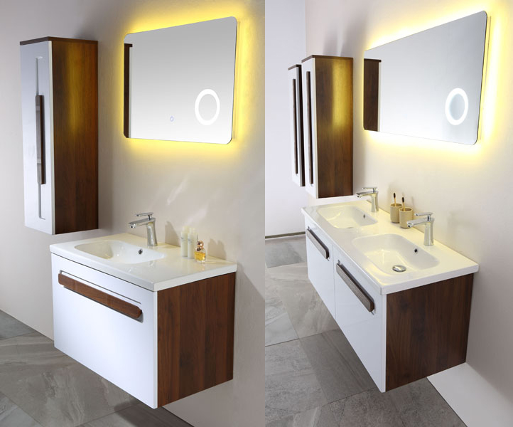 Considering different families, we specially design 5 sizes not only for the small and exquisite bathroom, but also for the big one. Size: 700mm, 800mm, 900mm, 1000mm & 1200mm
