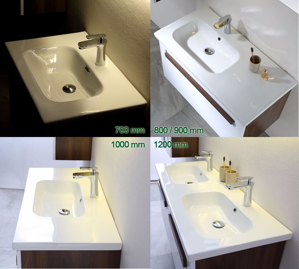 In this era of pursuit of quality, bathroom has been neglected in the past, want to make the artistic feeling is very high, need delicate basin. Small and beautiful washbasin + Soft curve + big enough table, this interprets modern contracted style concisely and clearly.