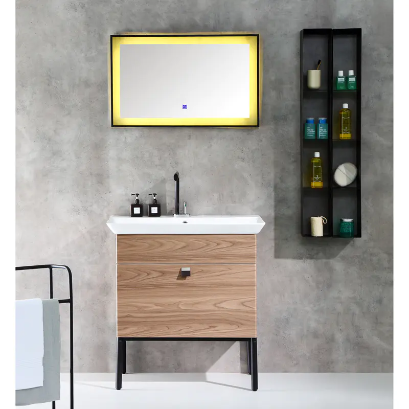 Floor Standing Bathroom Cabinet with Drawers - Bonita Series