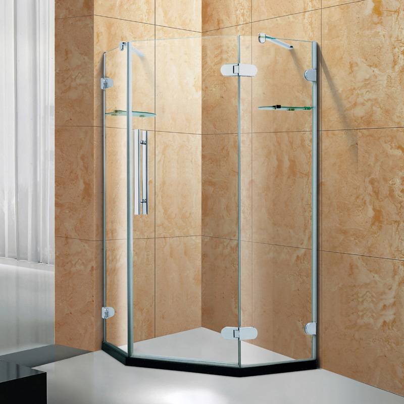 QUEENSWOOD Brass Hinges Shower Enclosure - 5 Series Shower Room image22