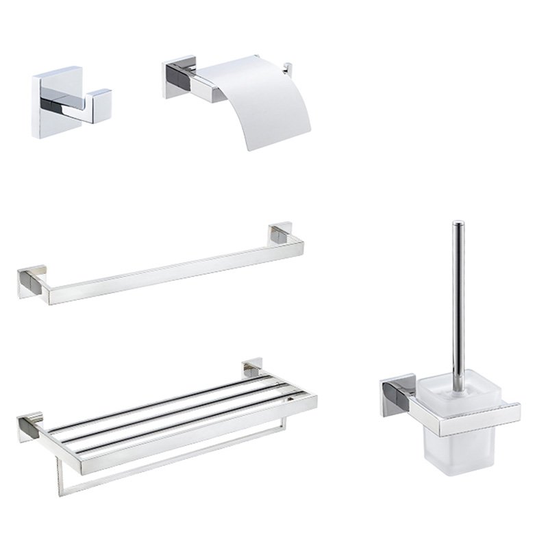 QUEENSWOOD Brass and 304 Stainless Steel Bathroom Bardware - AL Series Brass Accessories image14