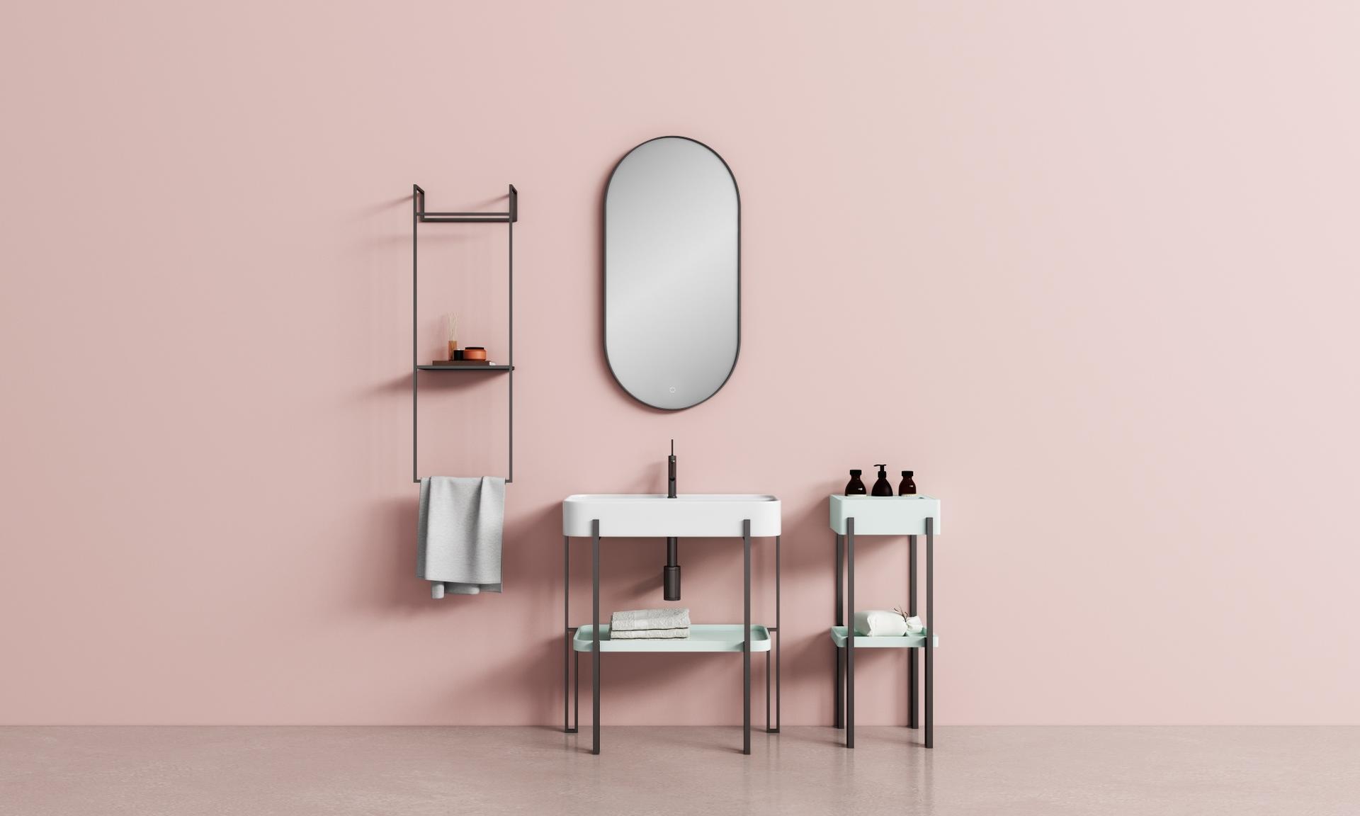 Floor Standing Bathroom Cabinet - SOLO Series