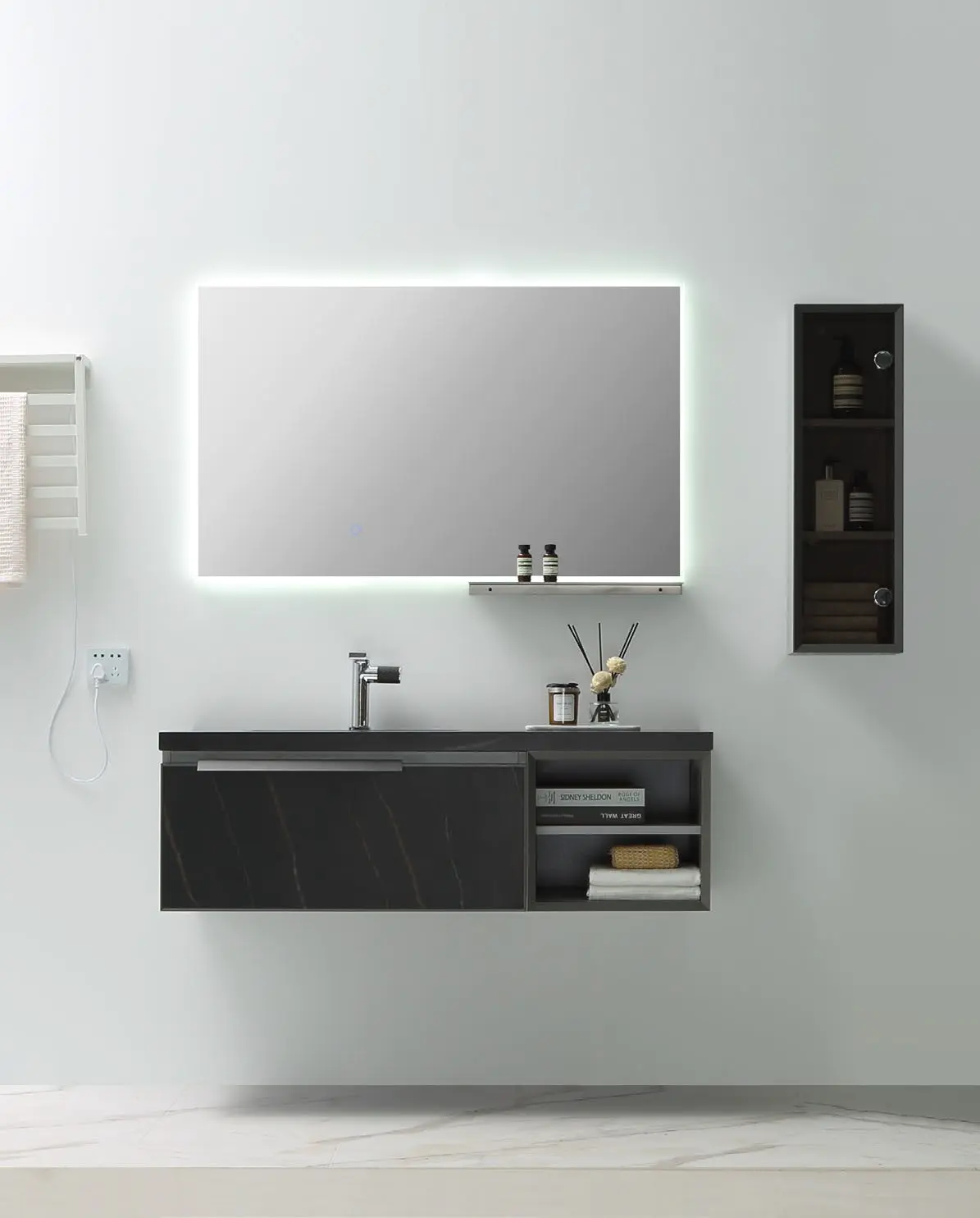 Free Combination Wall Mounted Bathroom Cabinet - Aurora Series
