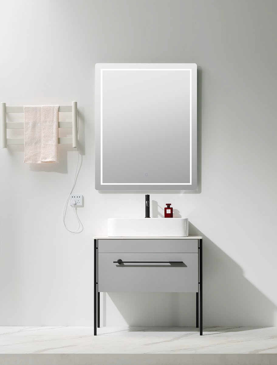Floor Standing Bathroom Cabinet with Drawers - Gracia Series