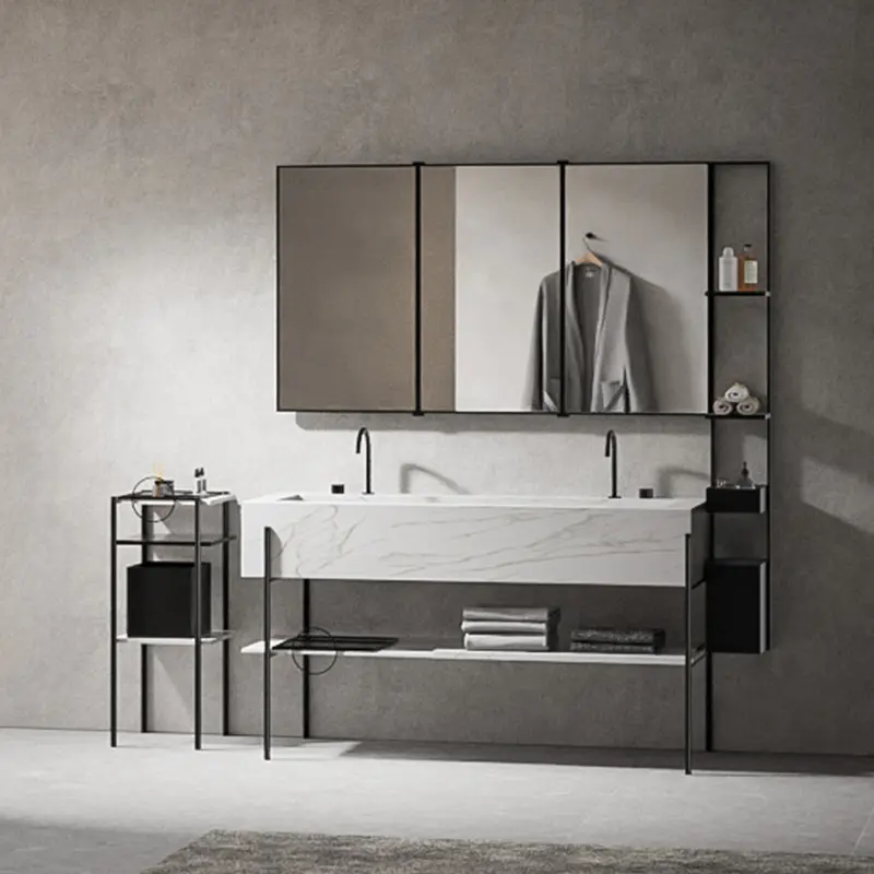 Modern minimalist style  bathroom cabinet combination — Amber Series