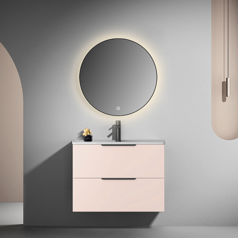 Modern minimalist Morandi color bathroom cabinet combination — Kano Series