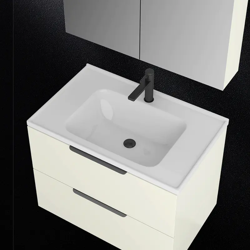 Modern minimalist Morandi color bathroom cabinet combination — Kano Series