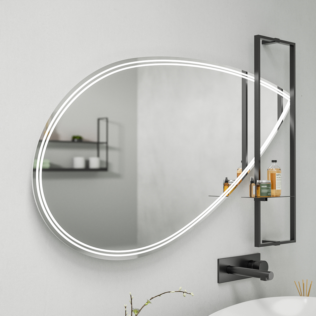 Modern Minimalist Morandi Color Bathroom Combination — Flow