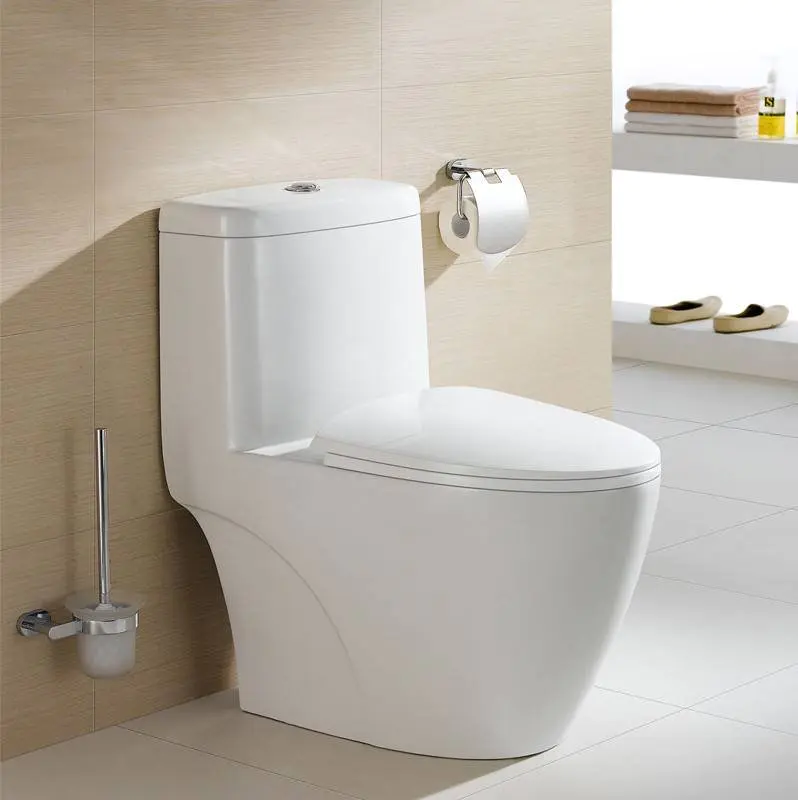 2431 Siphonic One-Piece Toilet S-Trap 305mm Roughing - In With Plastic Cover