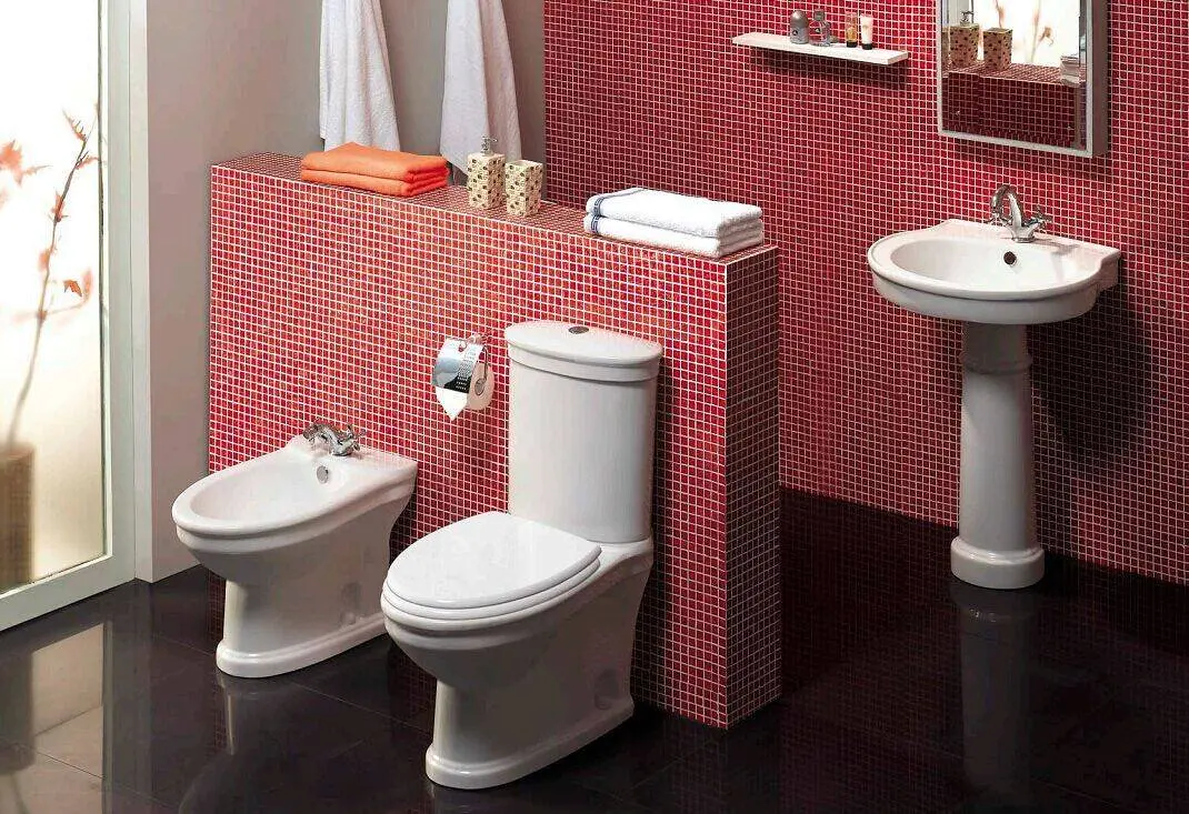 Ceramic Sanitary With Toilet, Bidet & Washbasin With Pedestal - Primo Series