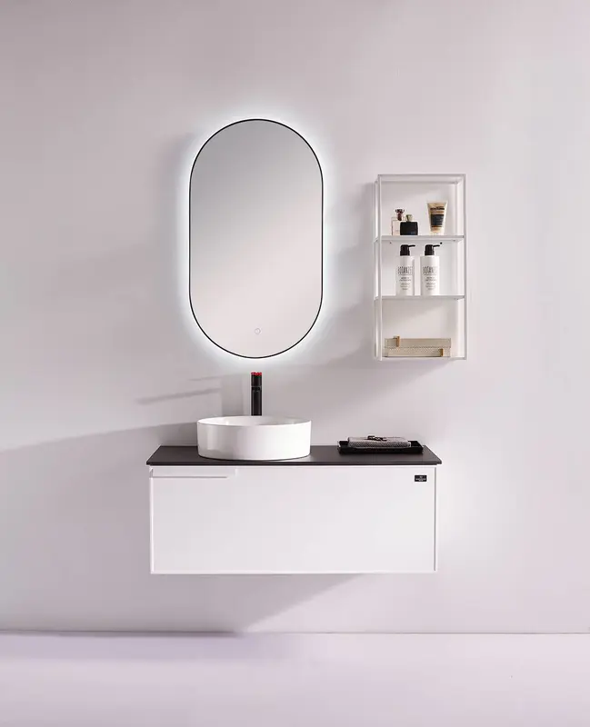 Free Combination Wall Mounted Bathroom Cabinet - Dura Series - Glossy white