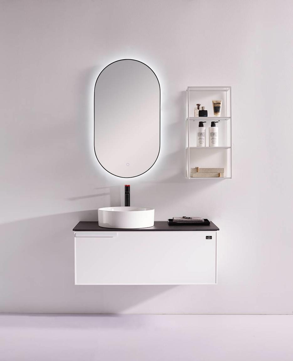 Free Combination Wall Mounted Bathroom Cabinet - Dura Series - Glossy white