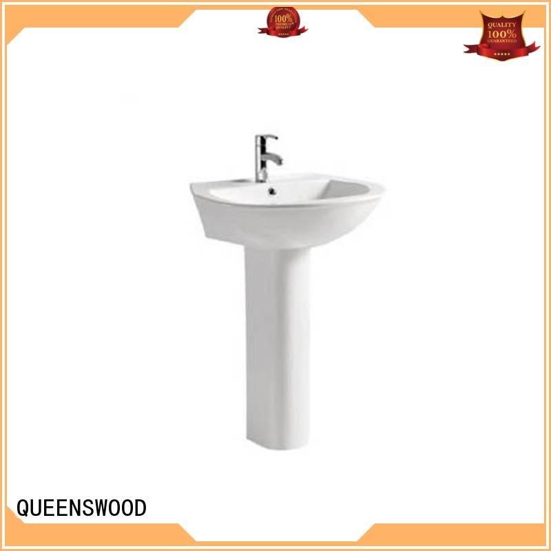 Ceramic Washbasin With Pedestal Orchid Series