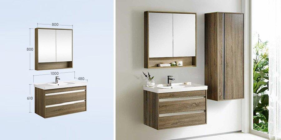 Find Manufacture About 1000mm Bathroom Cabinet With 2 Drawers Bathroom Cabinet