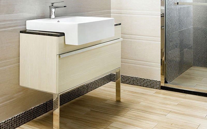 Find Ply Wood Free Standing Bathroom Cabinet With One Drawer