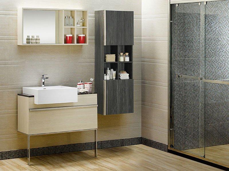 Find Ply Wood Free Standing Bathroom Cabinet With One Drawer