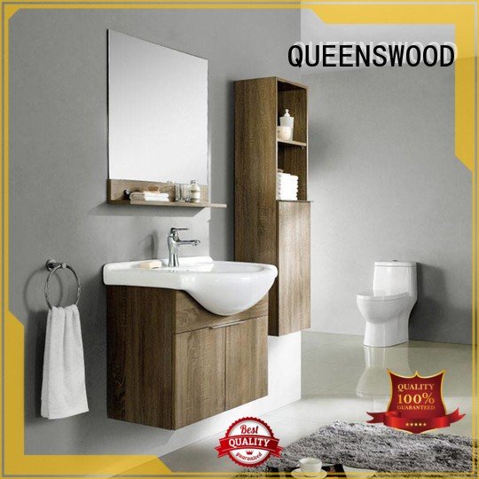 Best White Oak And Brown Oak Wall Mounted Bathroom Cabinet
